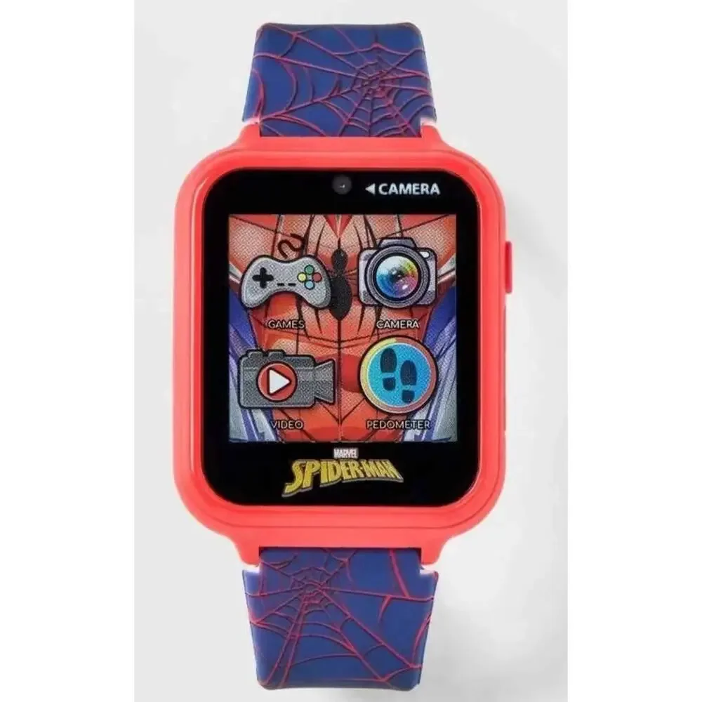 Marvel Spider-Man Kids Touch Screen Smart Watch Camera Games Fitness Tracker